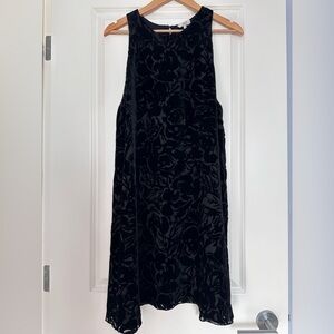 Wilfred Black Floral Mini Dress